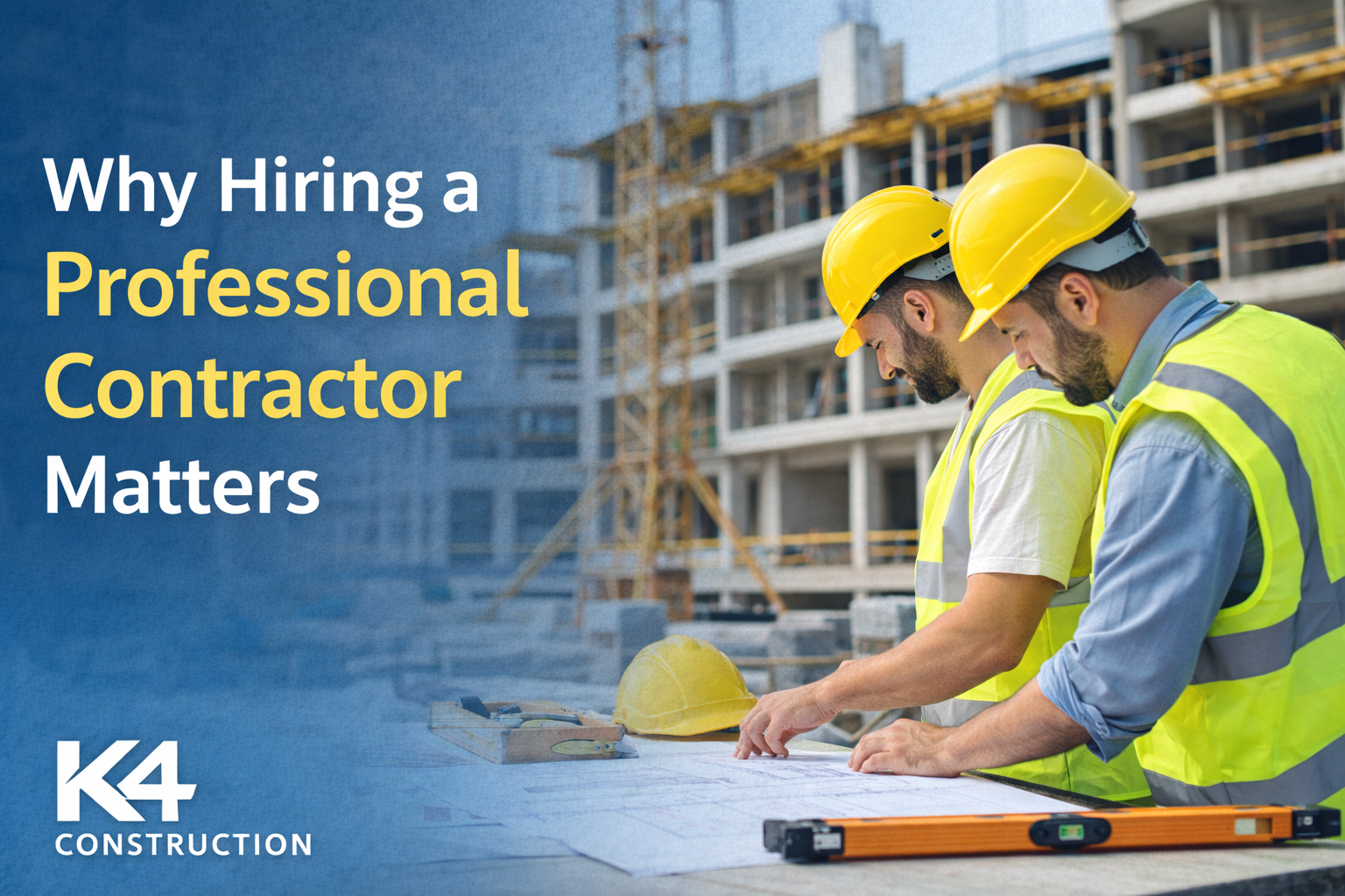 Why Hiring a Professional Contractor Matters